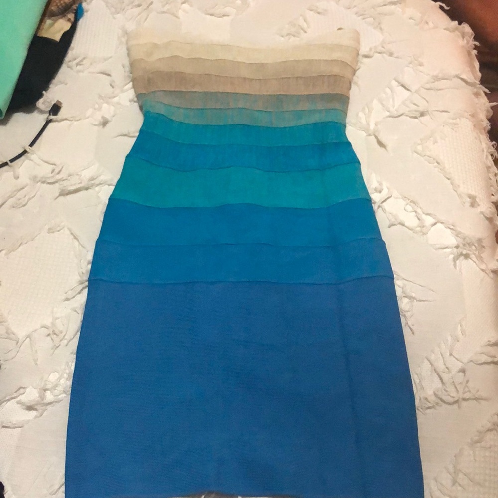 Strapless Guess by marciano dress.